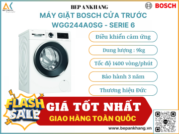 Máy Giặt Bosch 9 Kg WGG244A0SG - seri 6